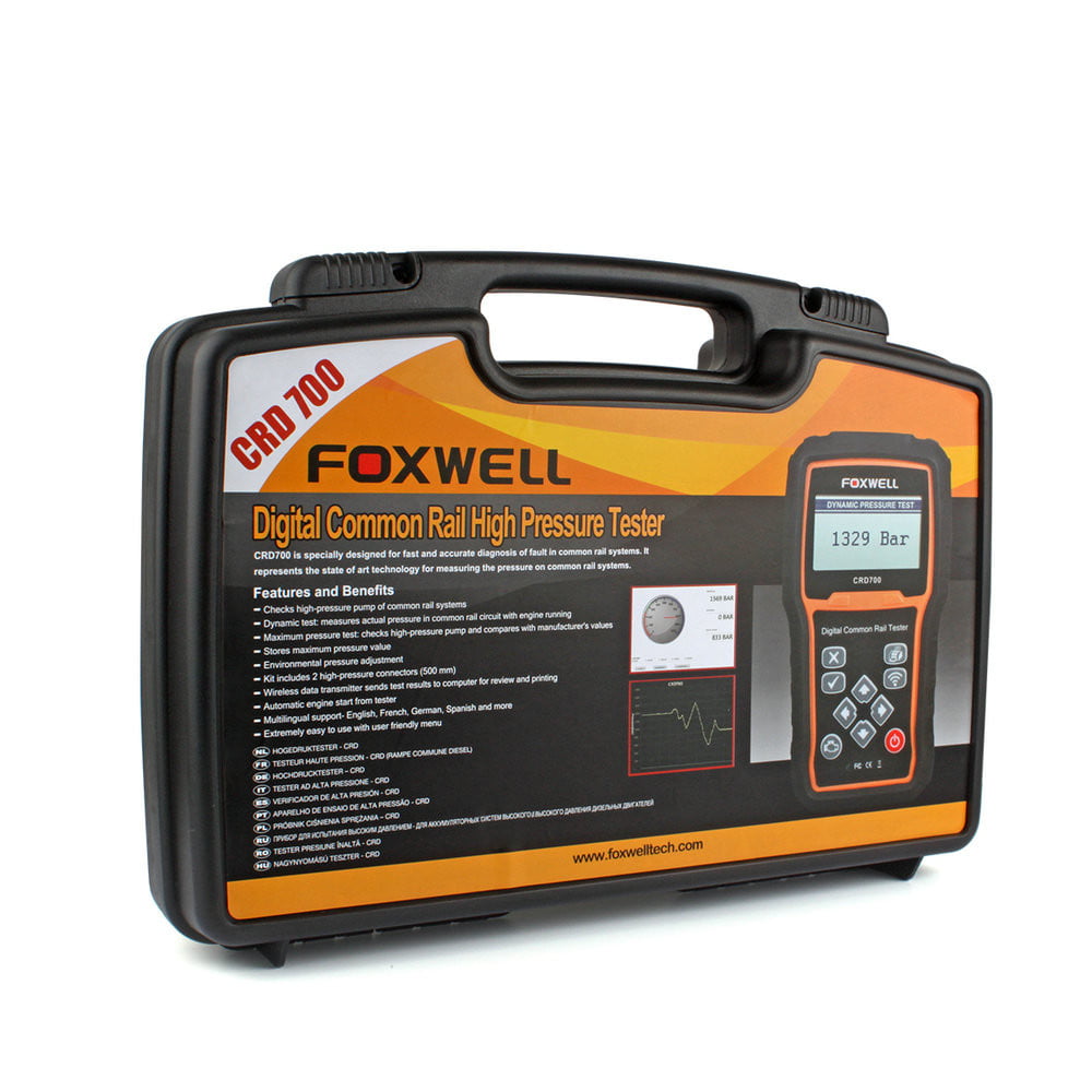 Máy đo áp suất bơm dầu Foxwell CRD700