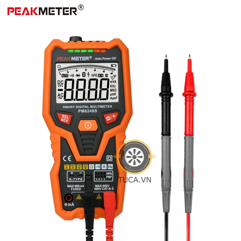 Đồng hồ vạn năng điện tử PEAKMETER PM8248S
