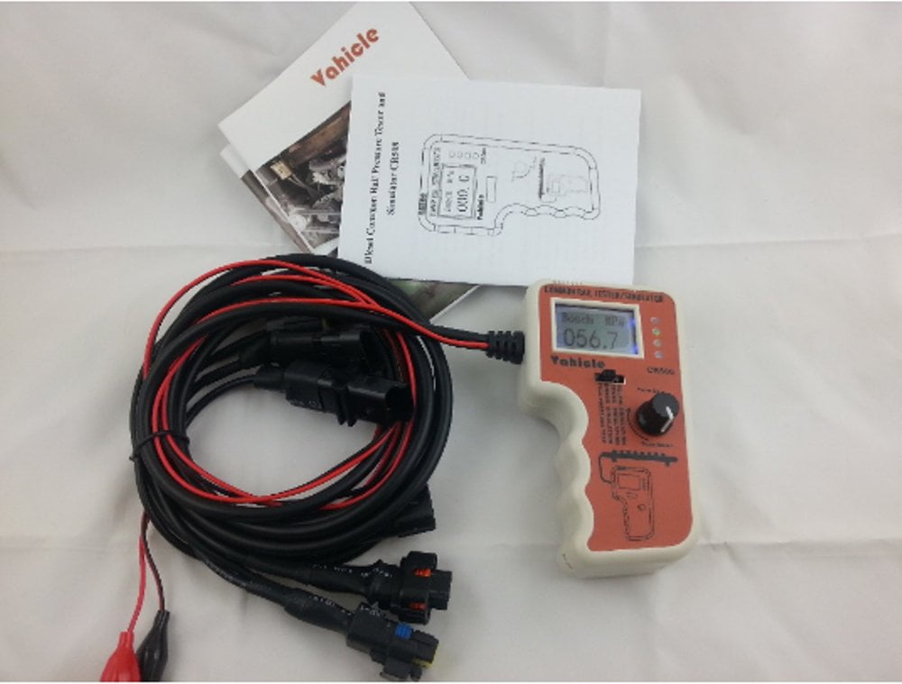 Thiết bị kiểm tra áp suất phun dầu điện tử Common rail CR508 - Ảnh 3