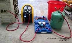 Alternative view of Máy thu hồi gas lạnh CM-2000
