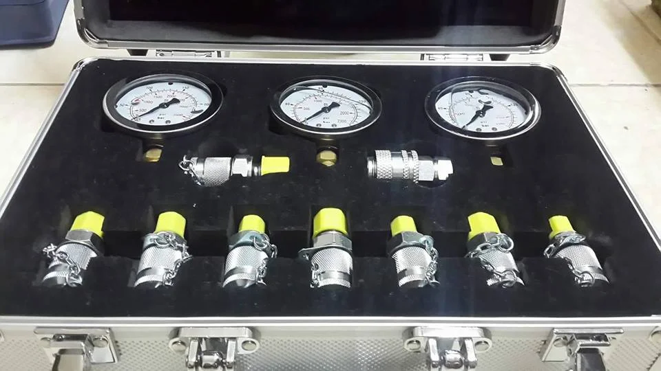 Bộ đồng hồ đo áp suất thủy lực - Ảnh 3