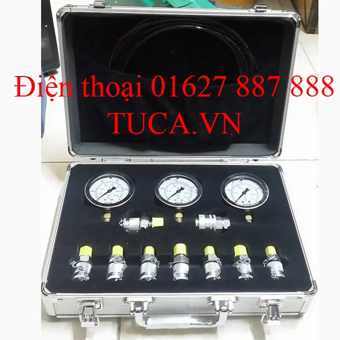 Bộ đồng hồ đo áp suất thủy lực