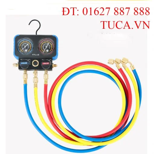Bộ đồng hồ nạp ga điều hòa ô tô VRM2-B-0501 - Ảnh 3