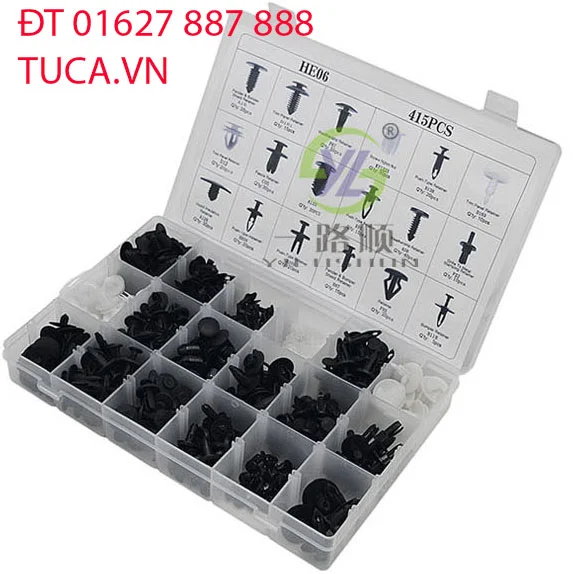 Hộp ghim nhựa 415 chiếc