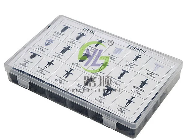 Hộp ghim nhựa 415 chiếc - Ảnh 2