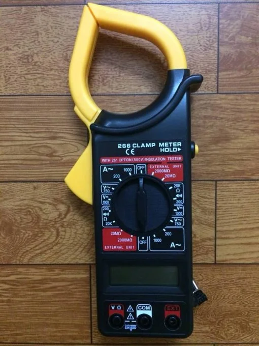 Đồng hồ kẹp dòng DT-266, Ampe kìm - Hình ảnh 2