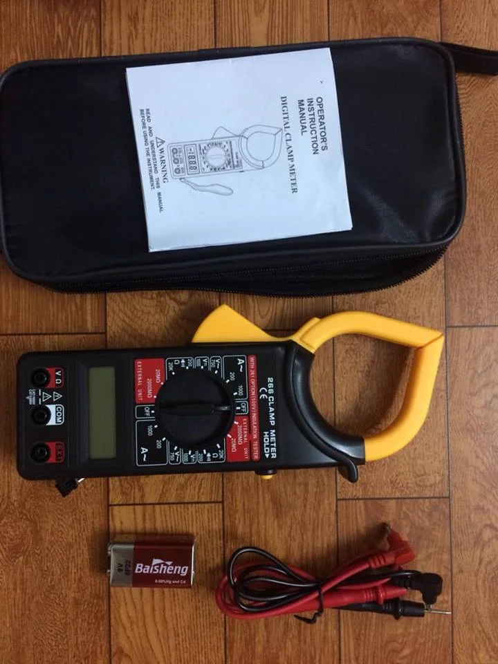 Đồng hồ kẹp dòng DT-266, Ampe kìm - Ảnh 4