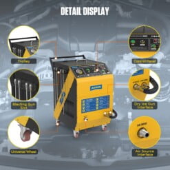 Máy bắn đá khô CO2 làm sạch muội than AUTOOL HTS708