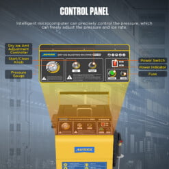 Máy bắn đá khô CO2 làm sạch muội than AUTOOL HTS708