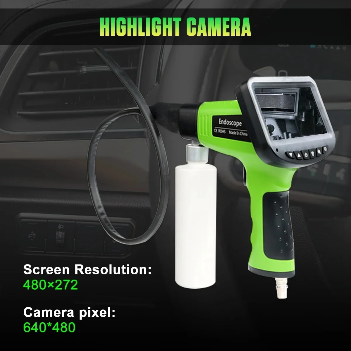 Thiết bị nội soi, vệ sinh dàn lạnh điều hòa ô tô trực quan - Ảnh 6