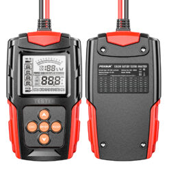 bộ kiểm tra ắc quy ô tô, xe máy, ắc quy nước, AGM 12V 24V Foxsur FBT-200