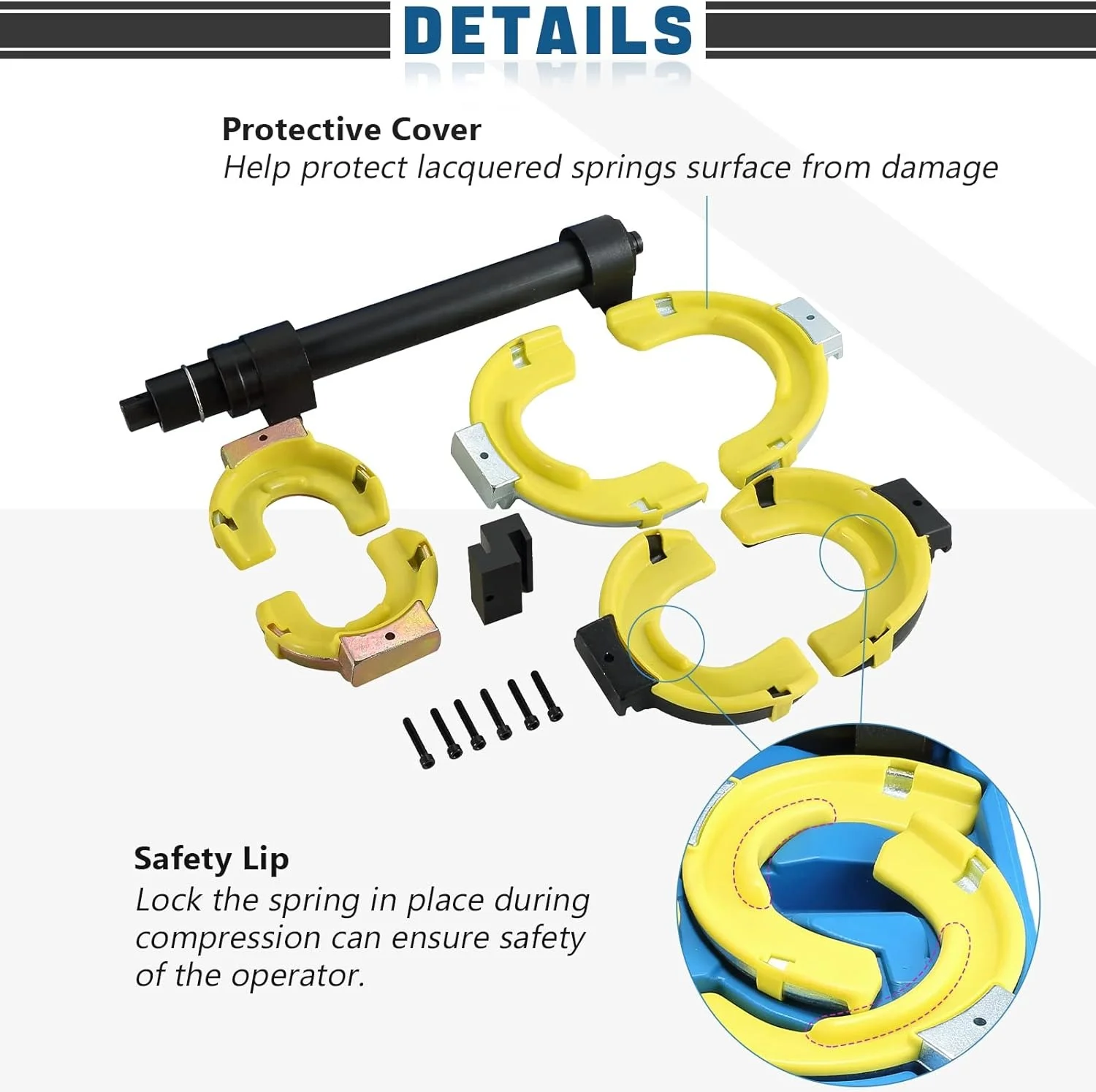 Bộ dụng cụ ép lò xo giảm xóc Mercedes-Benz, BMW, Audi, Volkswagen