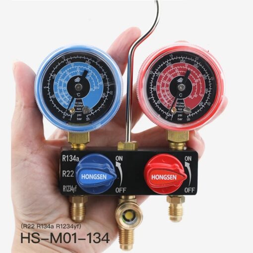 Đồng hồ nạp gas điều hòa ô tô HONGSEN HS-M01