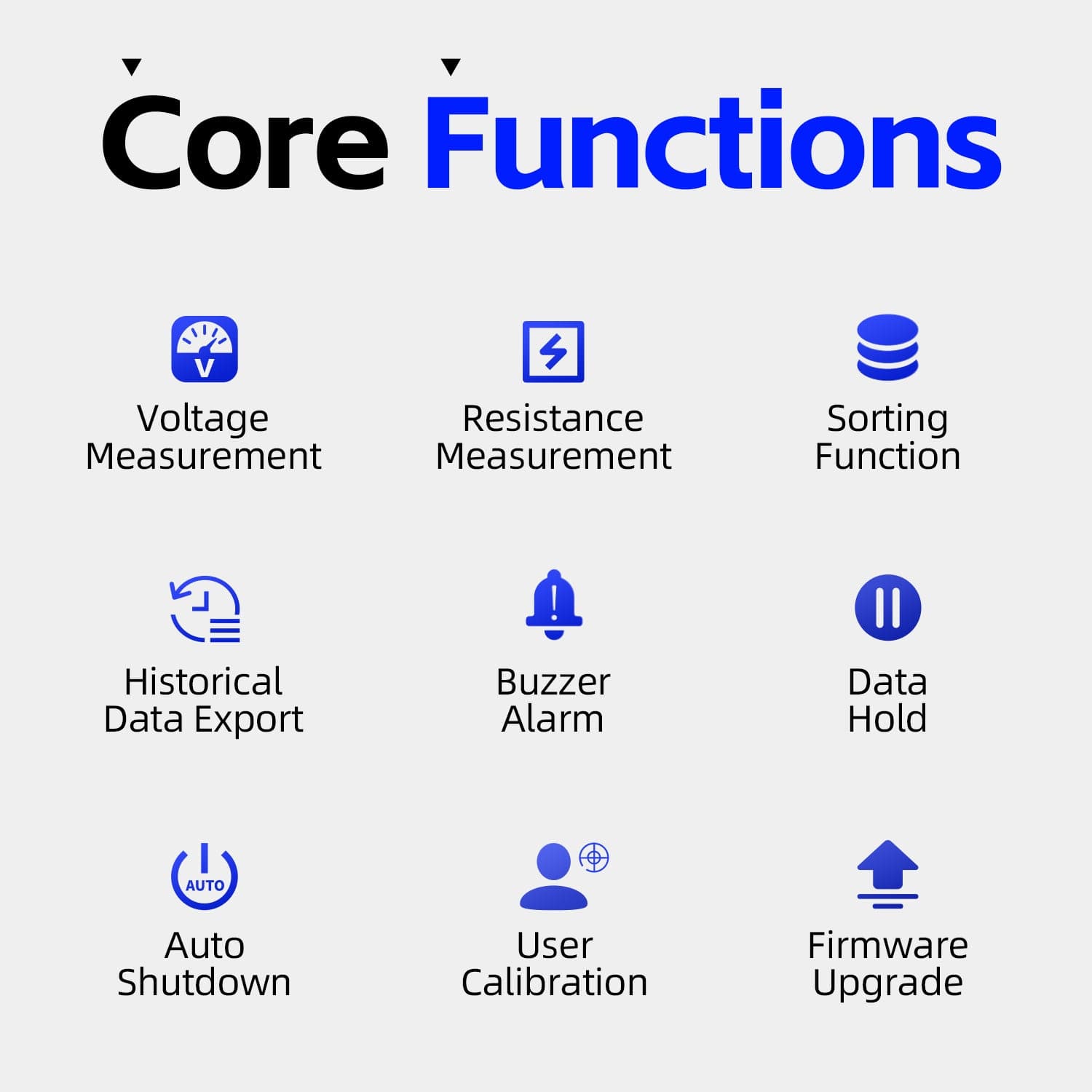 Máy đo nội trở pin FNIRSI® HRM-10 Battery Voltage Internal Resistance Tester