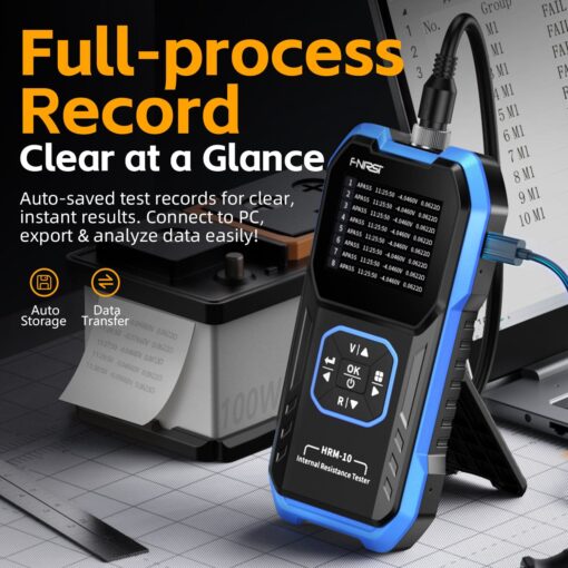 Máy đo nội trở pin FNIRSI® HRM-10 Battery Voltage Internal Resistance Tester