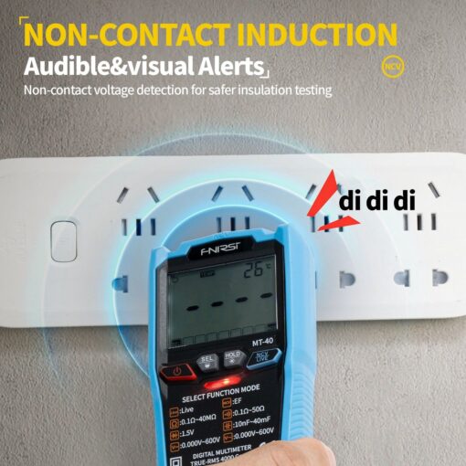 Đồng hồ vạn năng kỹ thuật số FNIRSI® MT-40 Smart Digital Multimeter