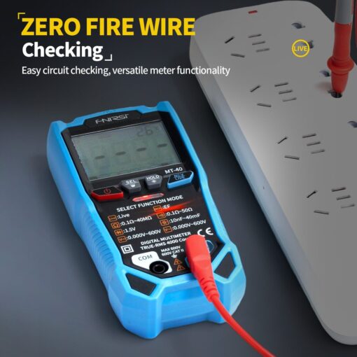 Đồng hồ vạn năng kỹ thuật số FNIRSI® MT-40 Smart Digital Multimeter