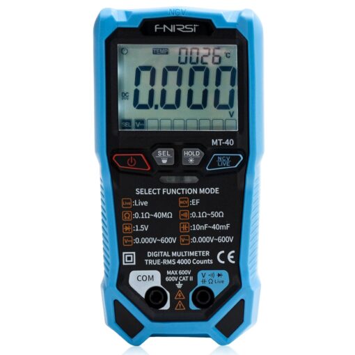 Đồng hồ vạn năng kỹ thuật số FNIRSI® MT-40 Smart Digital Multimeter