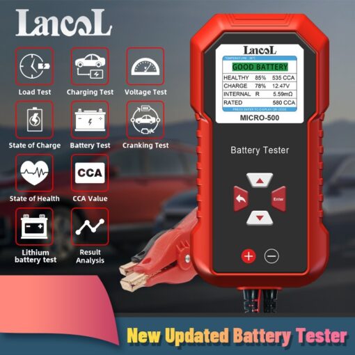Máy kiểm ắc quy Lancol MICRO-500