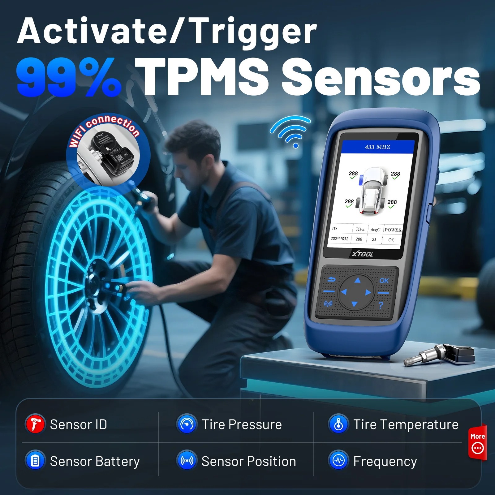 Máy lập trình TPMS XTOOL TP150