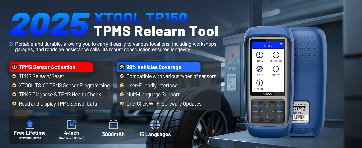 Máy lập trình TPMS XTOOL TP150