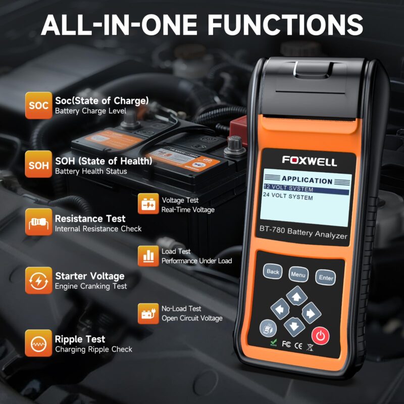 Máy kiểm tra ắc quy FOXWELL BT780