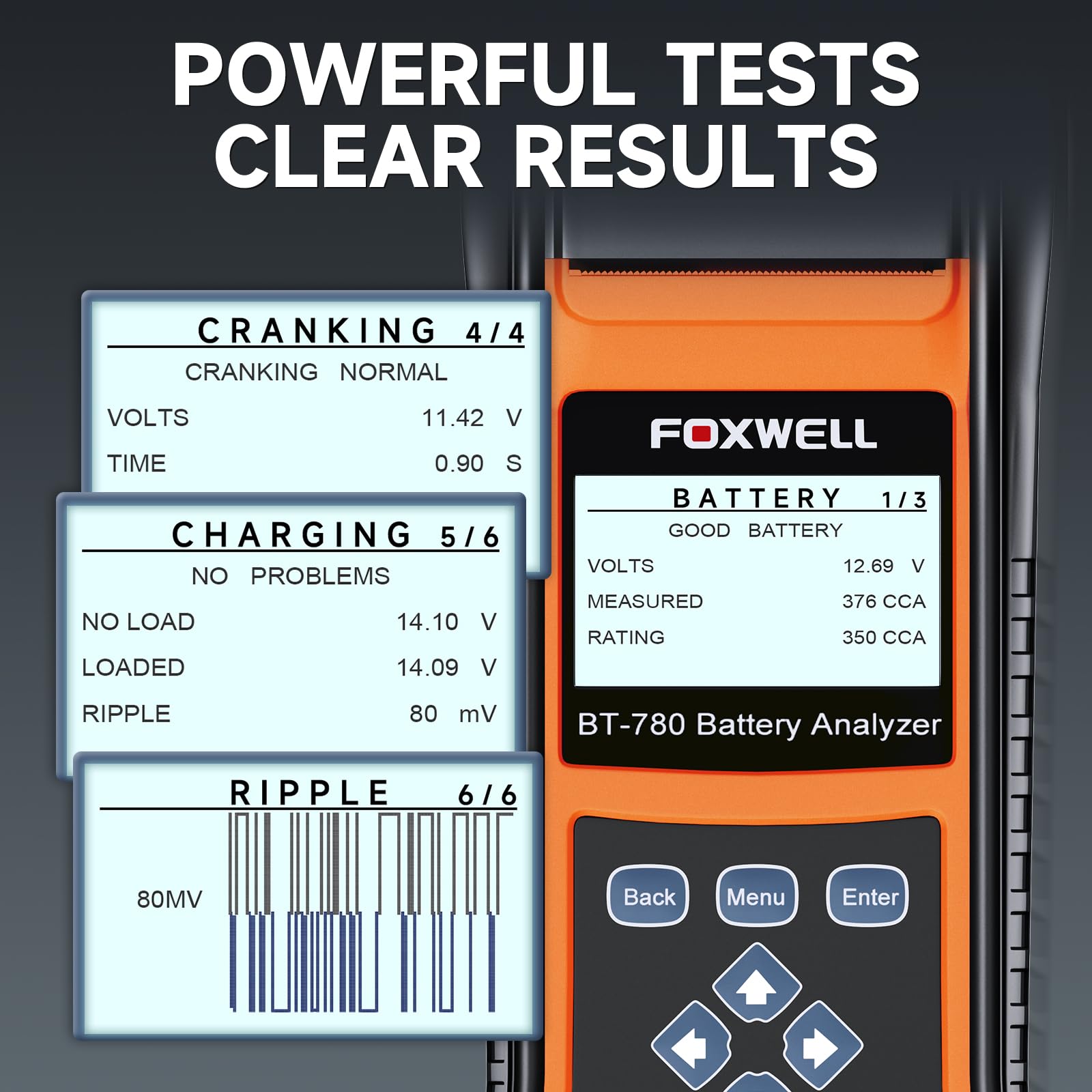 Máy kiểm tra ắc quy FOXWELL BT780