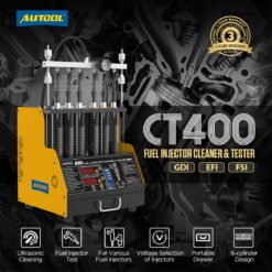 Máy kiểm tra & vệ sinh kim phun xăng AUTOOL CT400 GDI
