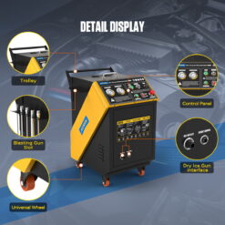 Máy làm sạch bằng phương pháp phun đá khô AUTOOL HTS709