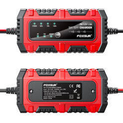Bộ sạc ắc quy ô tô xe máy thông minh Foxsur FBC061215E