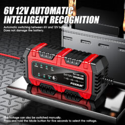 Bộ sạc ắc quy ô tô xe máy thông minh Foxsur FBC061215E