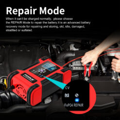 Bộ sạc ắc quy Foxsur FBC122412D 7 bước 12V 12V