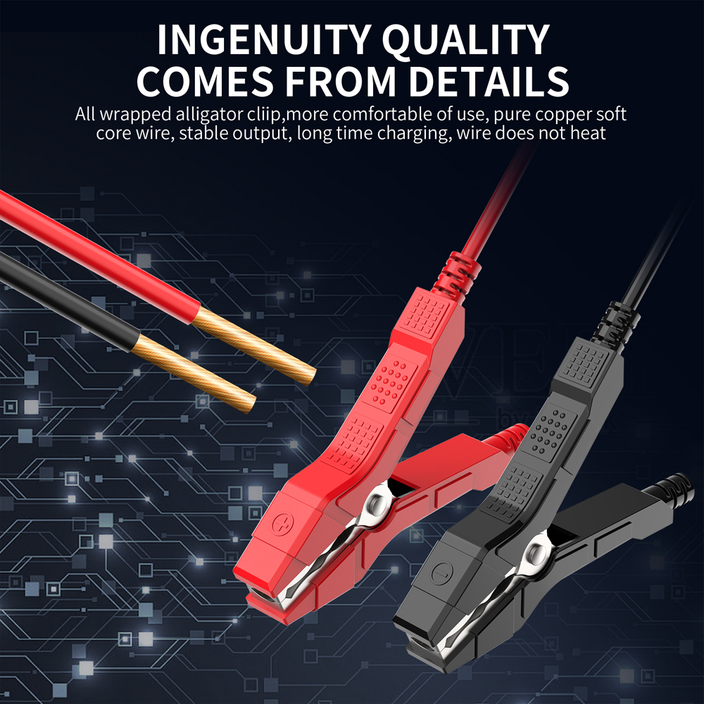 Bộ sạc ắc quy Foxsur FBC122412D 7 bước 12V 12V