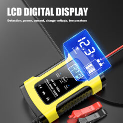 Bộ sạc ắc quy ô tô xe máy thông minh Foxsur FBC1205D 12V 5A