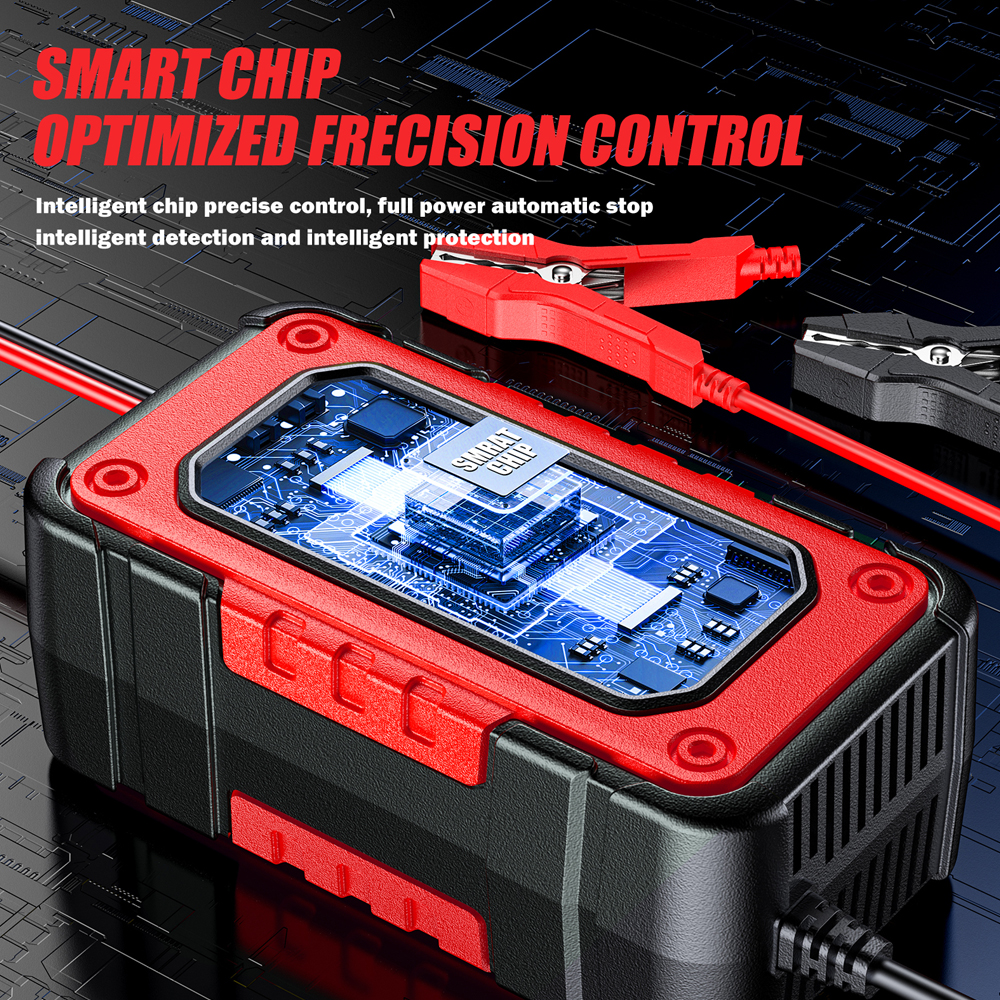 Bộ sạc ắc quy thông minh Foxsur FBC1207E 12V 7A