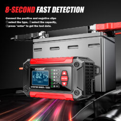 Bộ sạc ắc quy ô tô xe máy Foxsur FTC-1206 12V 6A