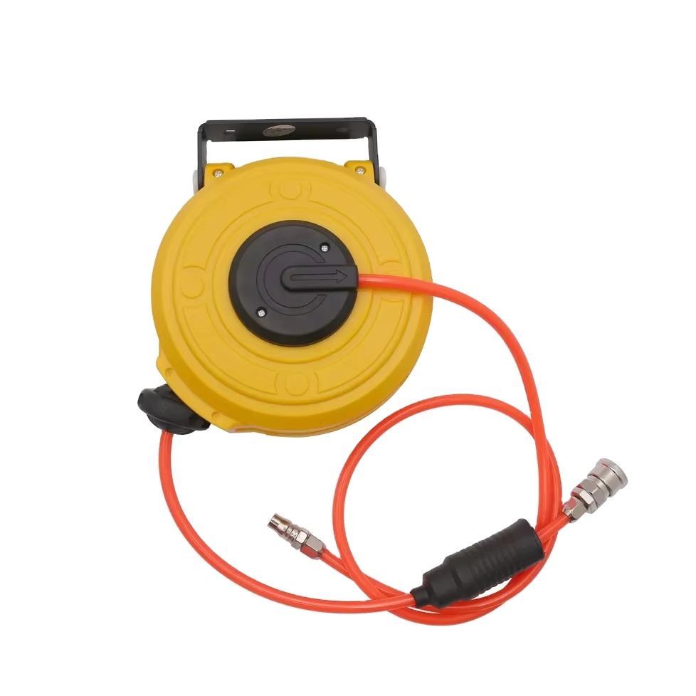 Cuộn dây hơi tự rút T.one TY-9A bằng nhựa dài 6m, áp suất 5kg