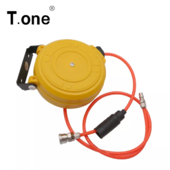 Cuộn dây hơi tự rút T.one TY-9A bằng nhựa dài 6m, áp suất 5kg