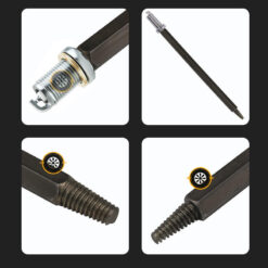 Dụng cụ, tua vít tháo bugi gãy trong giếng bugi ô tô, xe tải, xe hơi