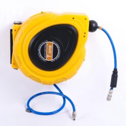 Cuộn dây hơi tự rút hose reel T.one TY-3A dài 20m, đường kính ống 8x12mm PU gia cường, áp suất 12bar