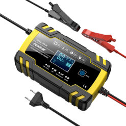 bộ sạc ắc quy ô tô, xe máy Foxsur FBC122408D 12v 8A/ 24V 4A. Tự ngắt khi đầy, có tính năng khử sunfat