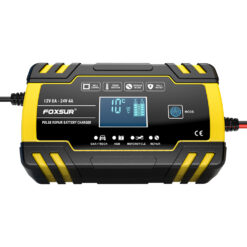 bộ sạc ắc quy ô tô, xe máy Foxsur FBC122408D 12v 8A/ 24V 4A. Tự ngắt khi đầy, có tính năng khử sunfat