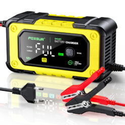 Bộ sạc ắc quy thông minh FBC1207E 12V 7A 4-140Ah dùng cho ắc quy ô tô, xe máy, ắc quy nước, khô, lithium