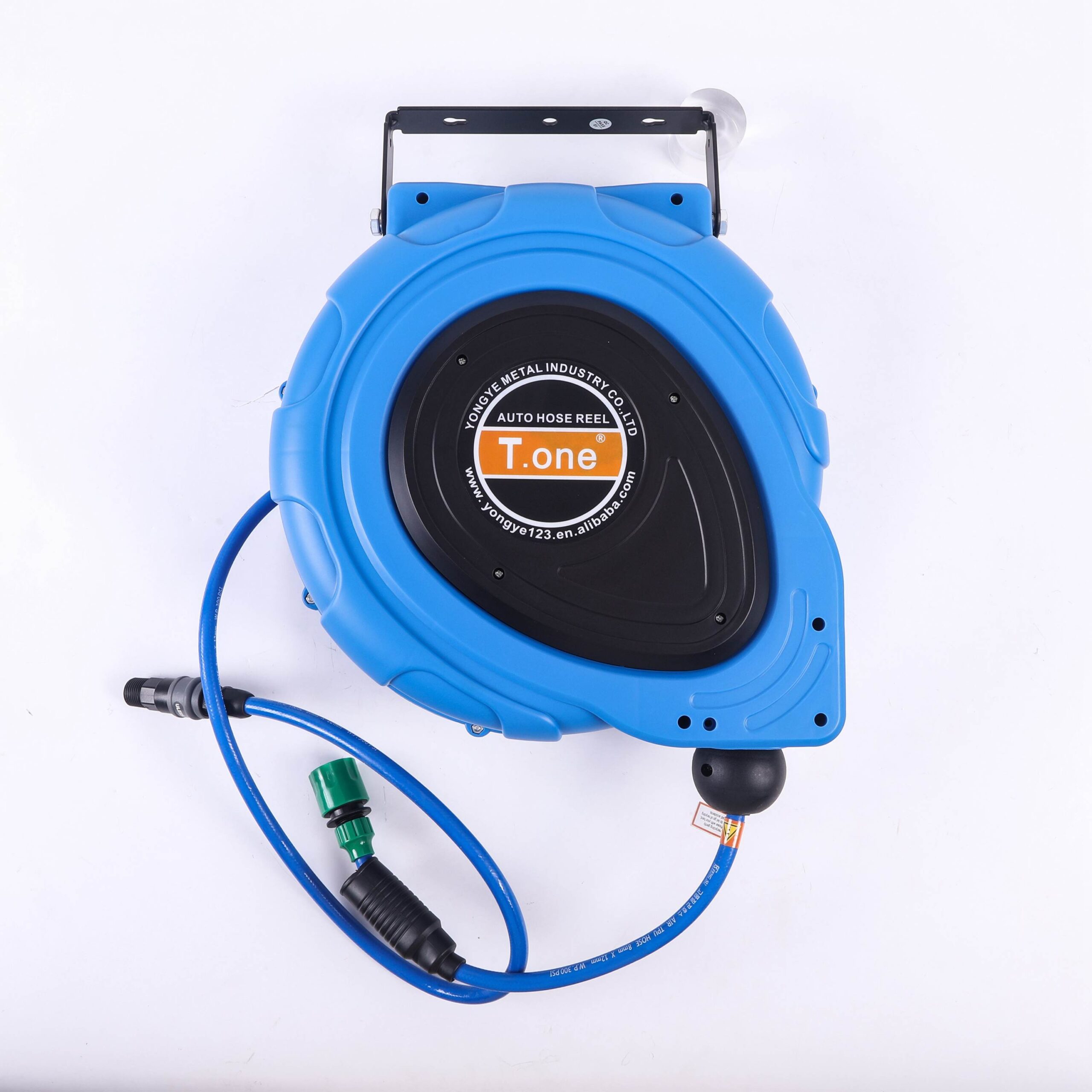 Cuộn dây nước áp lực tư rút TY-3B. dài 20m, đường kính ống 8x12mm, 12Bar. dùng để xịt rửa, vệ sinh