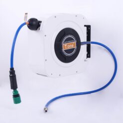 Cuộn dây nước áp lực tư rút TY-8B. dài 15m, đường kính ống 8x12mm, 12Bar. dùng để xịt rửa, vệ sinh