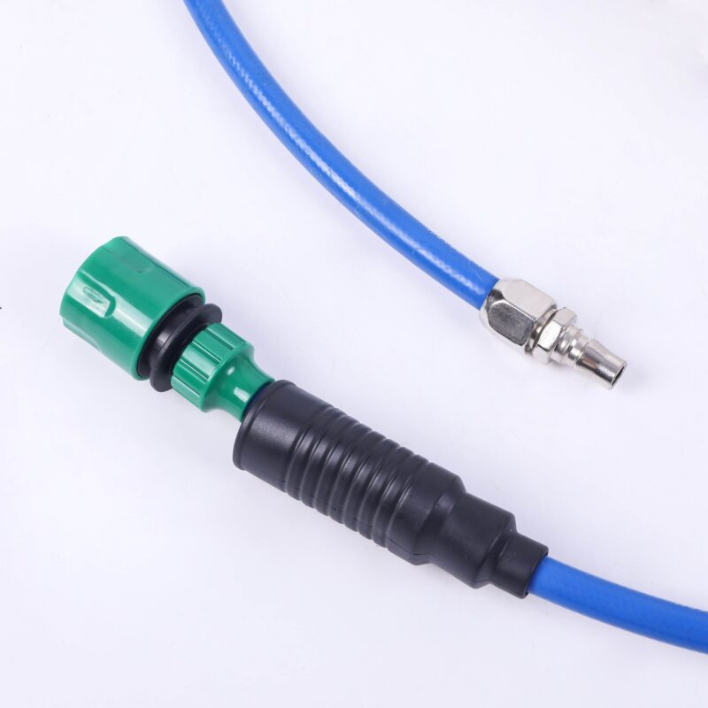 Cuộn dây nước áp lực tư rút TY-8B. dài 15m, đường kính ống 8x12mm, 12Bar. dùng để xịt rửa, vệ sinh