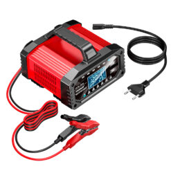 Bộ sạc ắc quy 10 giai đoạn Foxsur FAC-150 12V/15A có supply, điều chỉnh dòng điện theo ý muốn